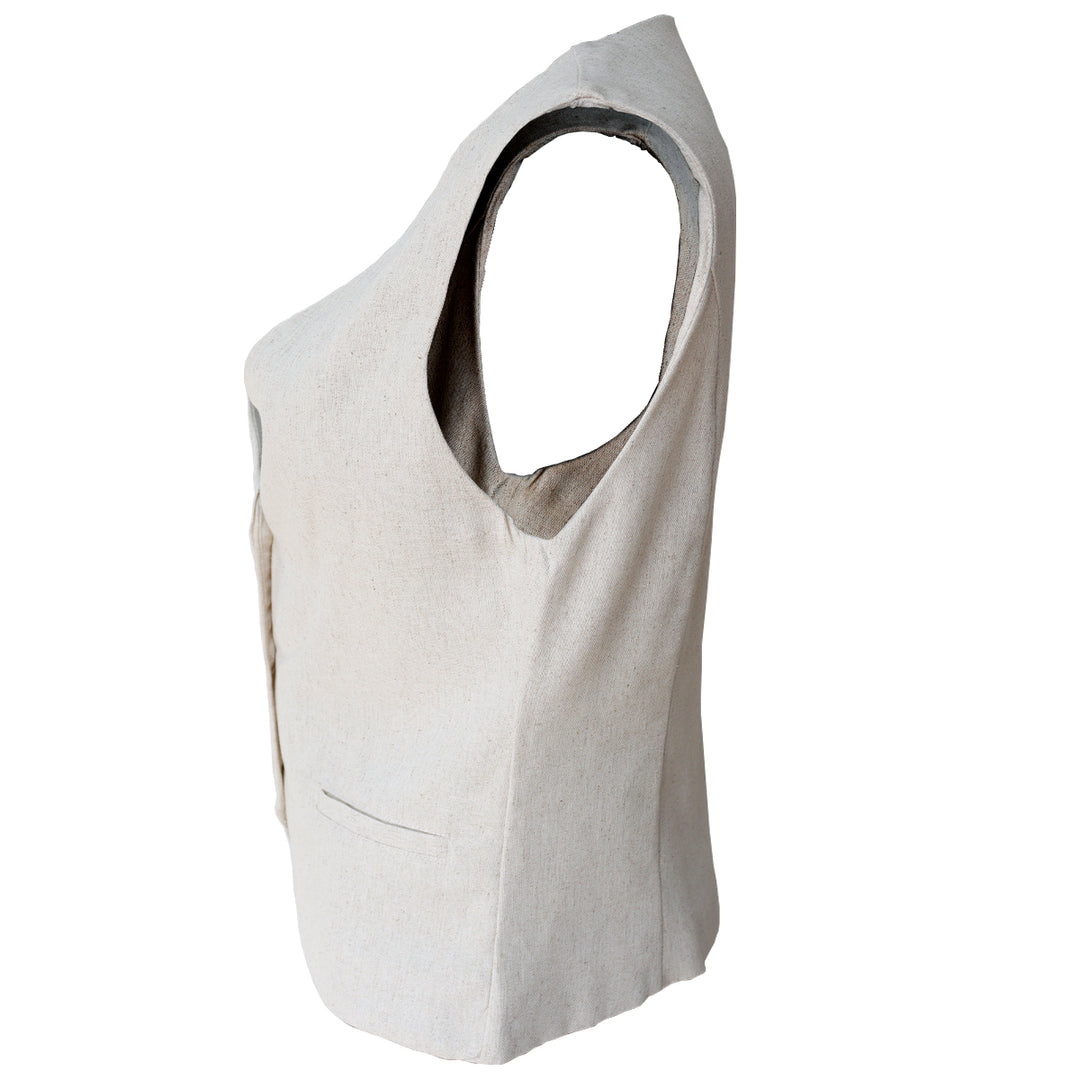 Chaleco Casual Elegante para Mujer con Botones Frontales