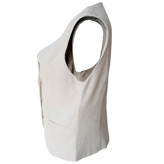 Chaleco Casual Elegante para Mujer con Botones Frontales