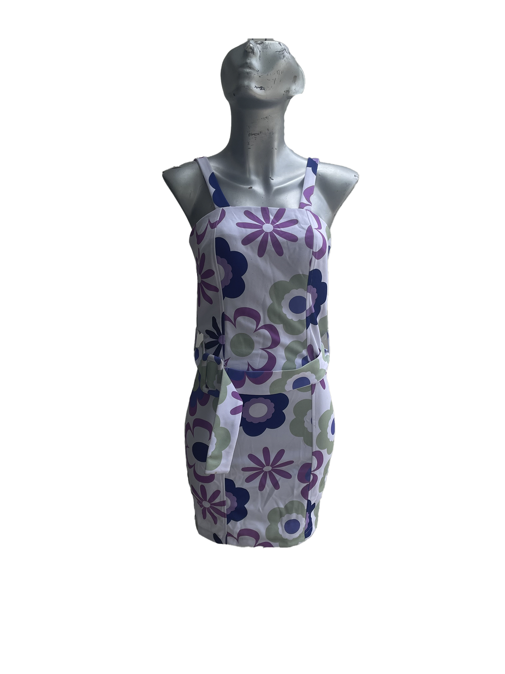 Vestido con Estampado Floreal