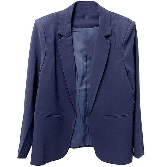 Blazer Para Mujer - Con Mangas 3/4 Y Solapa Clásica