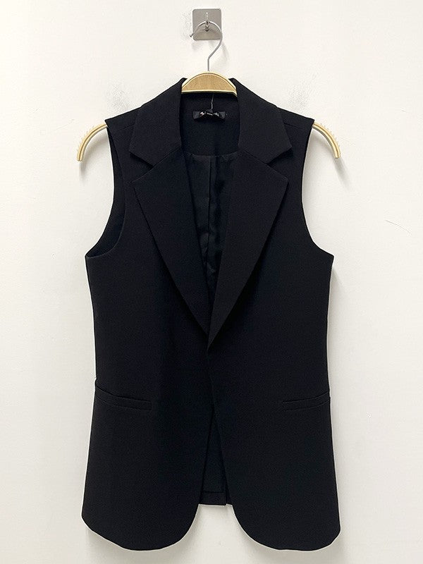 Chaleco Formal sin Botones