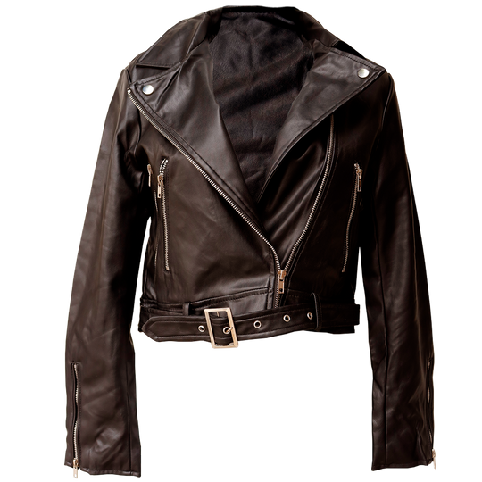 Chamarra de Moda Estilo Biker para Mujer