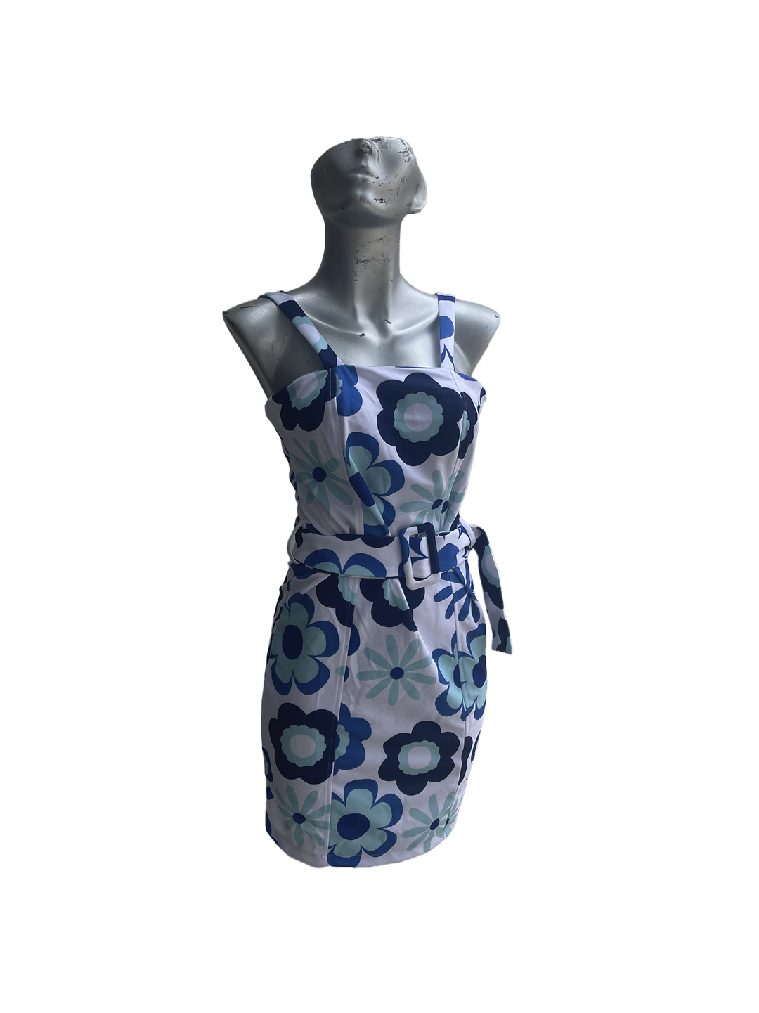 Vestido con Estampado Floreal