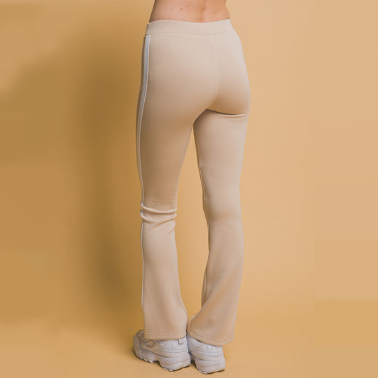 Leggings Cómodos Deportivos con Rayas Laterales