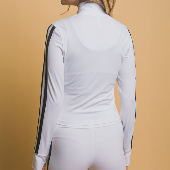 Chaqueta de Rendimiento con Rayas