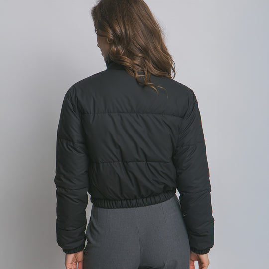 Chaqueta Acolchada Crop para Mujer