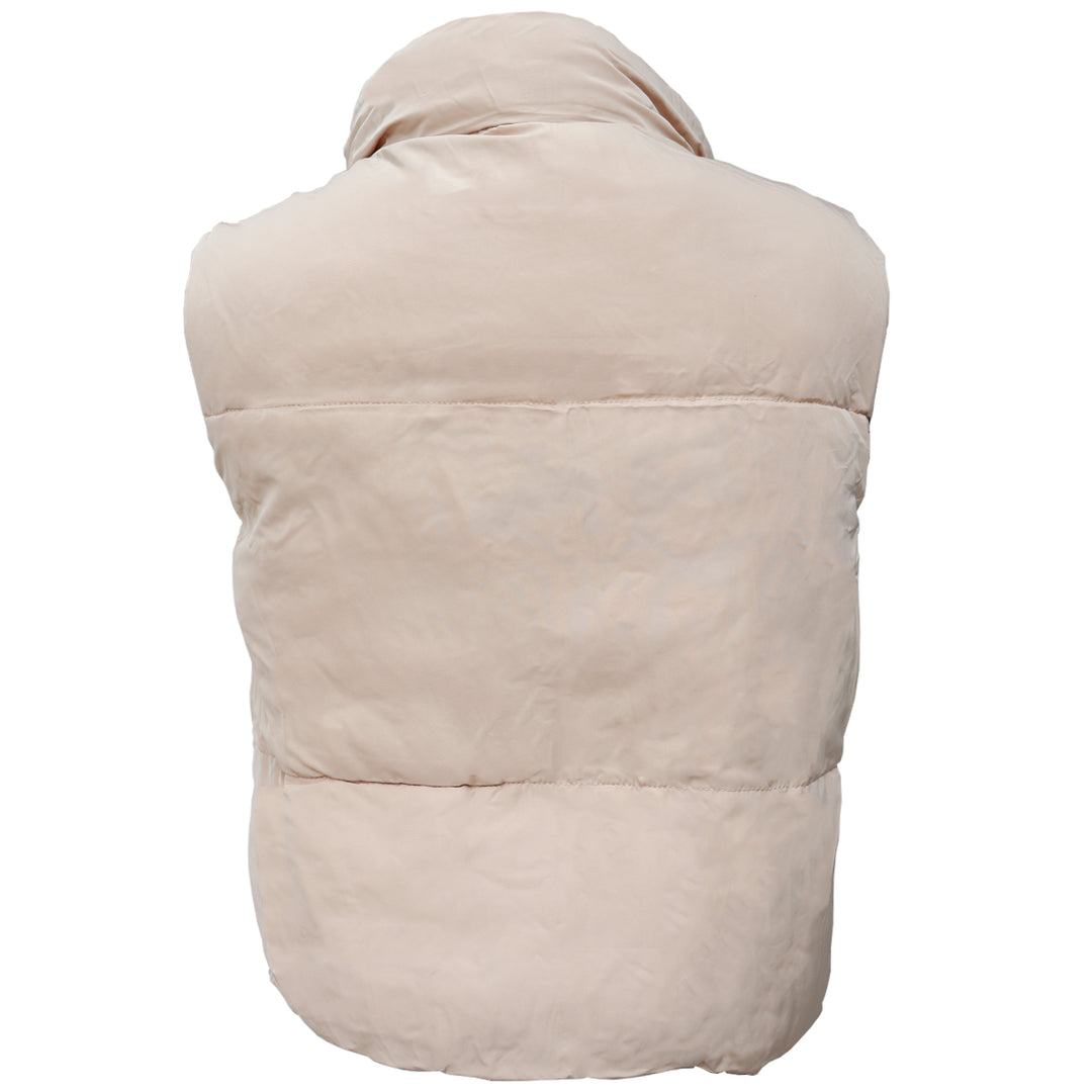 Chaleco Acolchado Reversible con Bolsillos