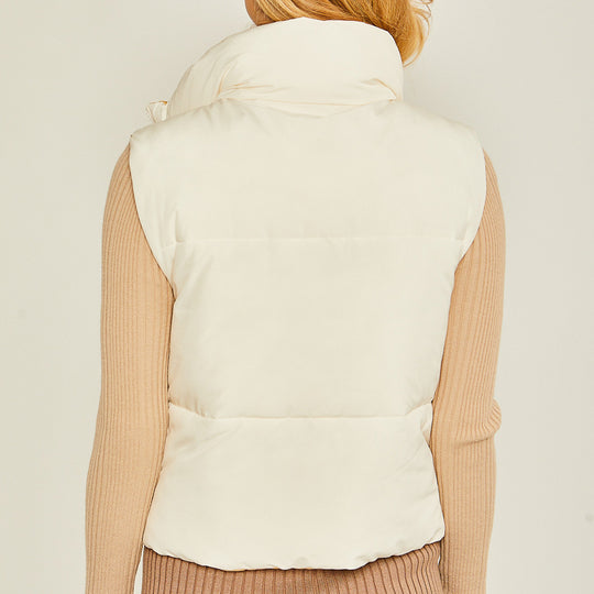 Chaleco Acolchado Reversible con Bolsillos