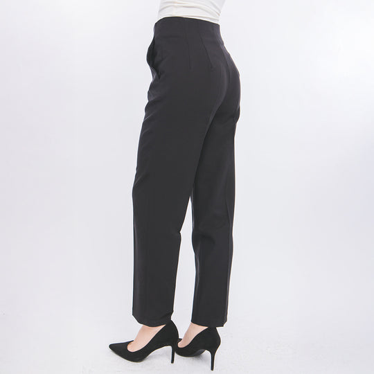 Pantalón de Vestir Mujer - Corte Recto y Tiro Alto