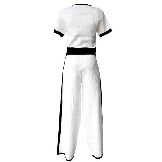 Conjunto Dúo Chic – Top y Pantalón Bicolor