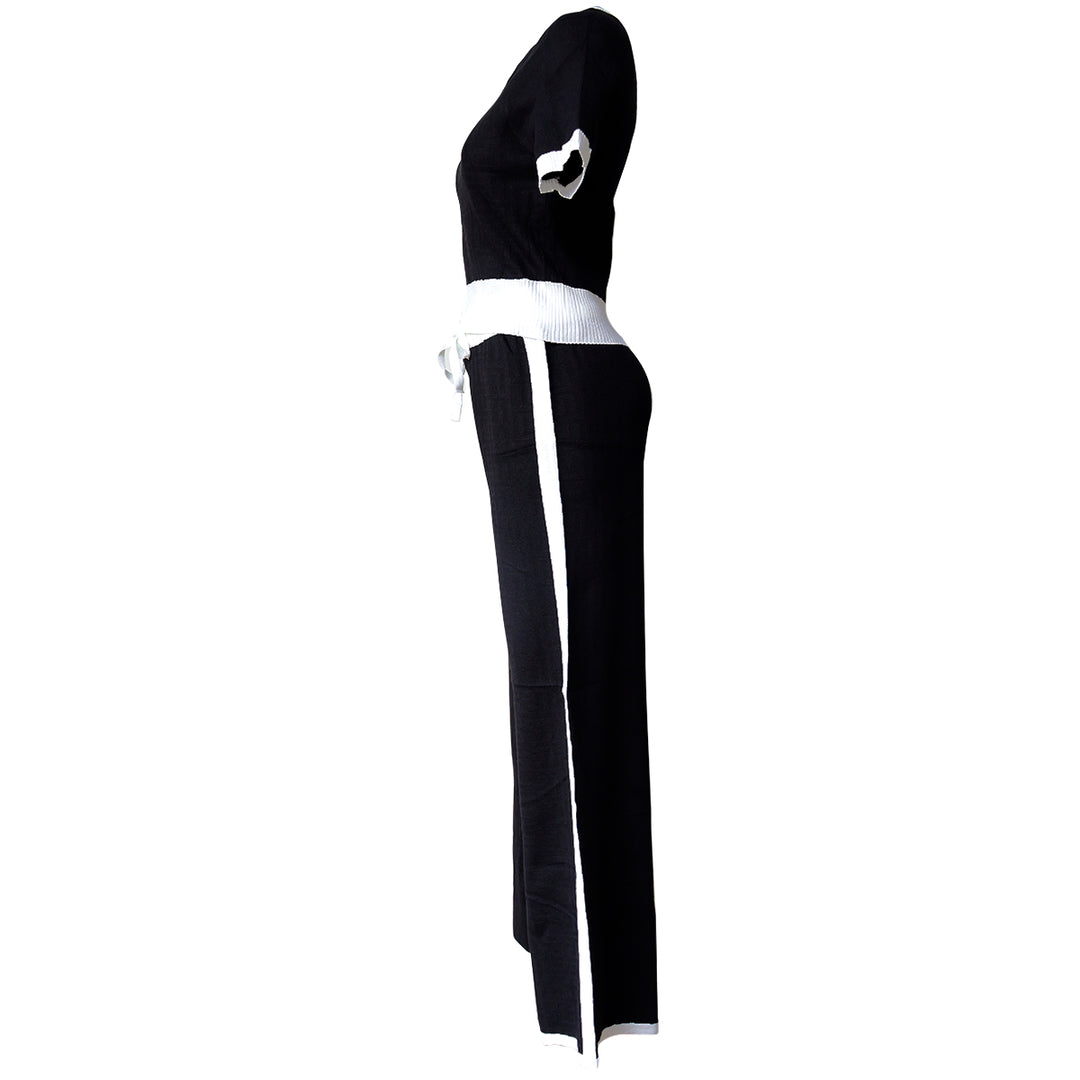 Conjunto Dúo Chic – Top y Pantalón Bicolor