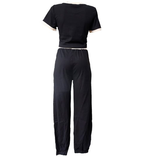 Conjunto Deportivo NASA para Mujer - Top y Pantalon Jogger
