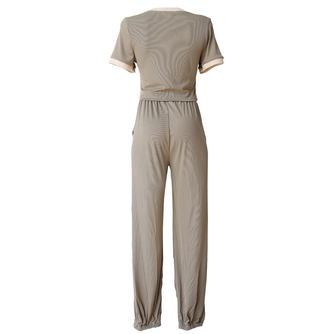 Conjunto Deportivo NASA para Mujer - Top y Pantalon Jogger
