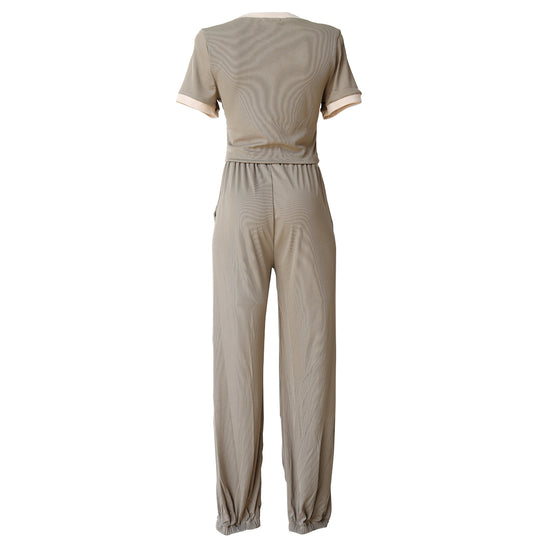 Conjunto Deportivo NASA para Mujer - Top y Pantalon Jogger