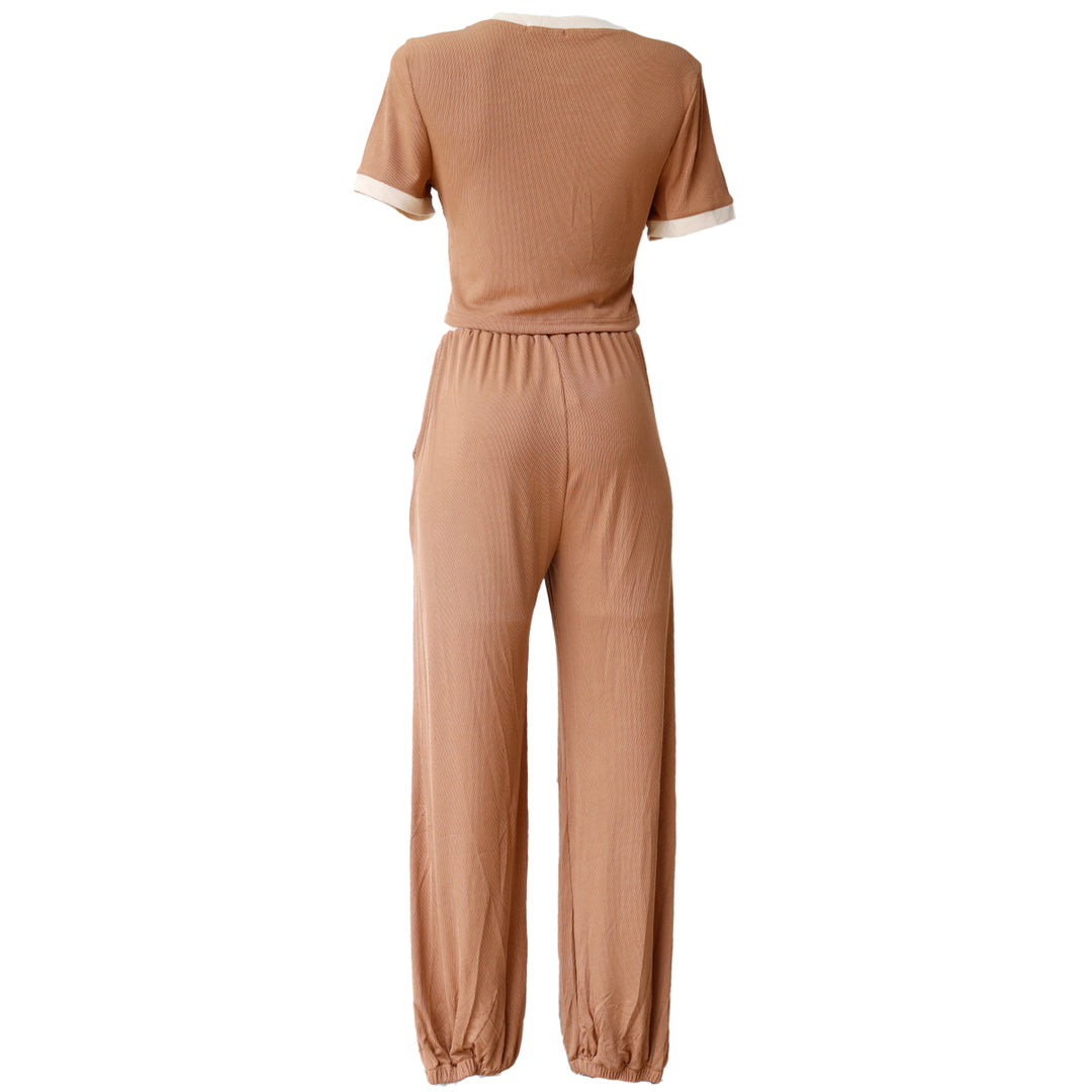 Conjunto Deportivo NASA para Mujer - Top y Pantalon Jogger