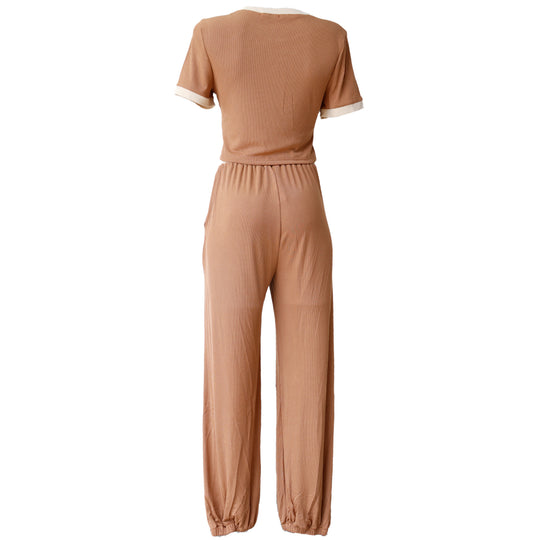 Conjunto Deportivo NASA para Mujer - Top y Pantalon Jogger