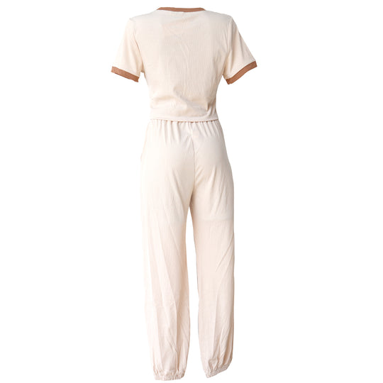Conjunto Deportivo NASA para Mujer - Top y Pantalon Jogger