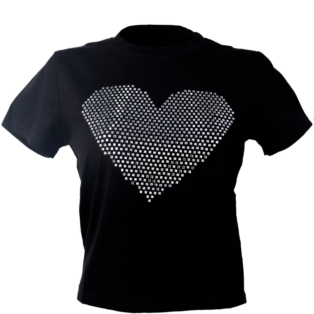 Blusa con Corazón de Estoperoles