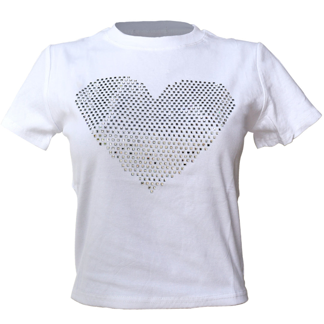 Blusa con Corazón de Estoperoles