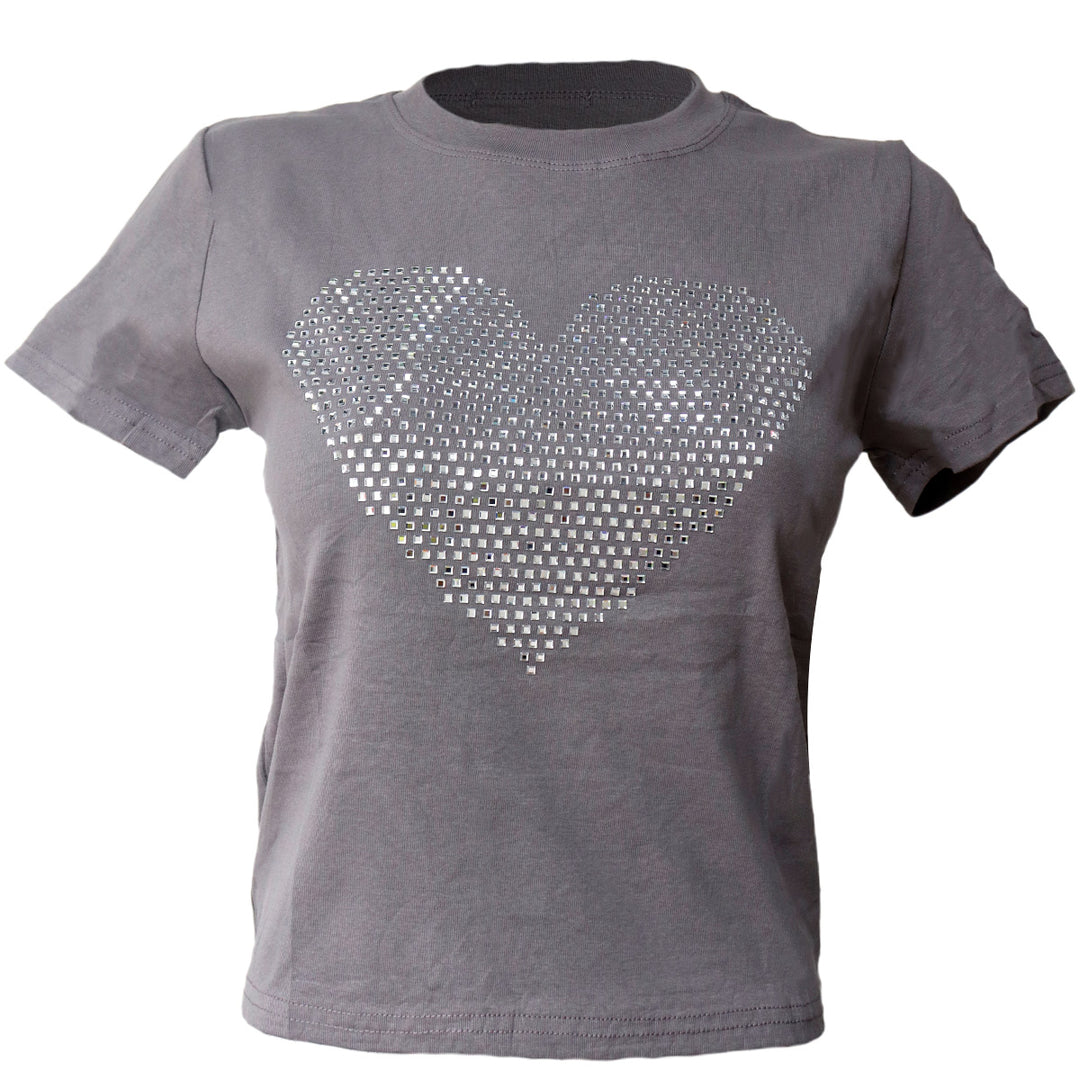 Blusa con Corazón de Estoperoles