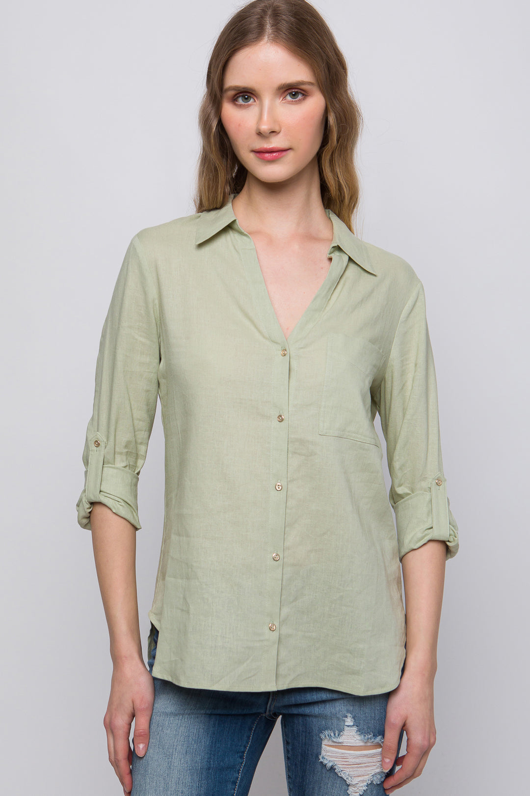 Blusa Casual De Mujer Con Diseño Único