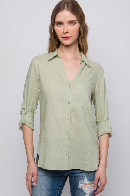 Blusa Casual De Mujer Con Diseño Único