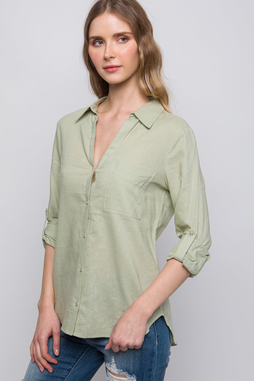 Blusa Casual De Mujer Con Diseño Único