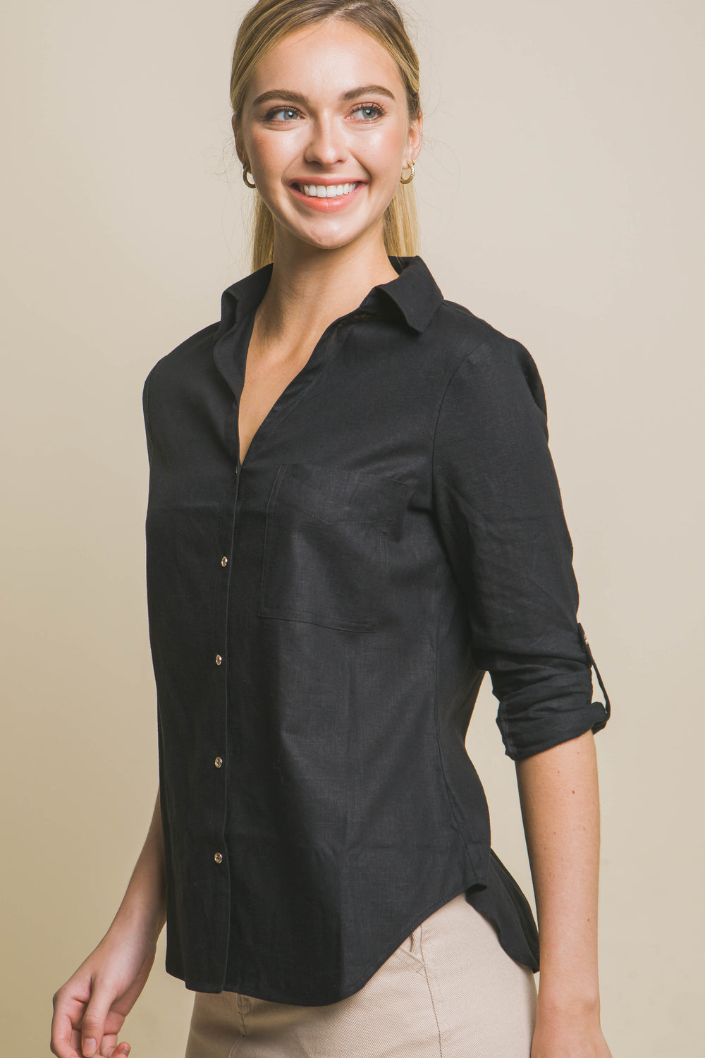 Blusa Casual De Mujer Con Diseño Único