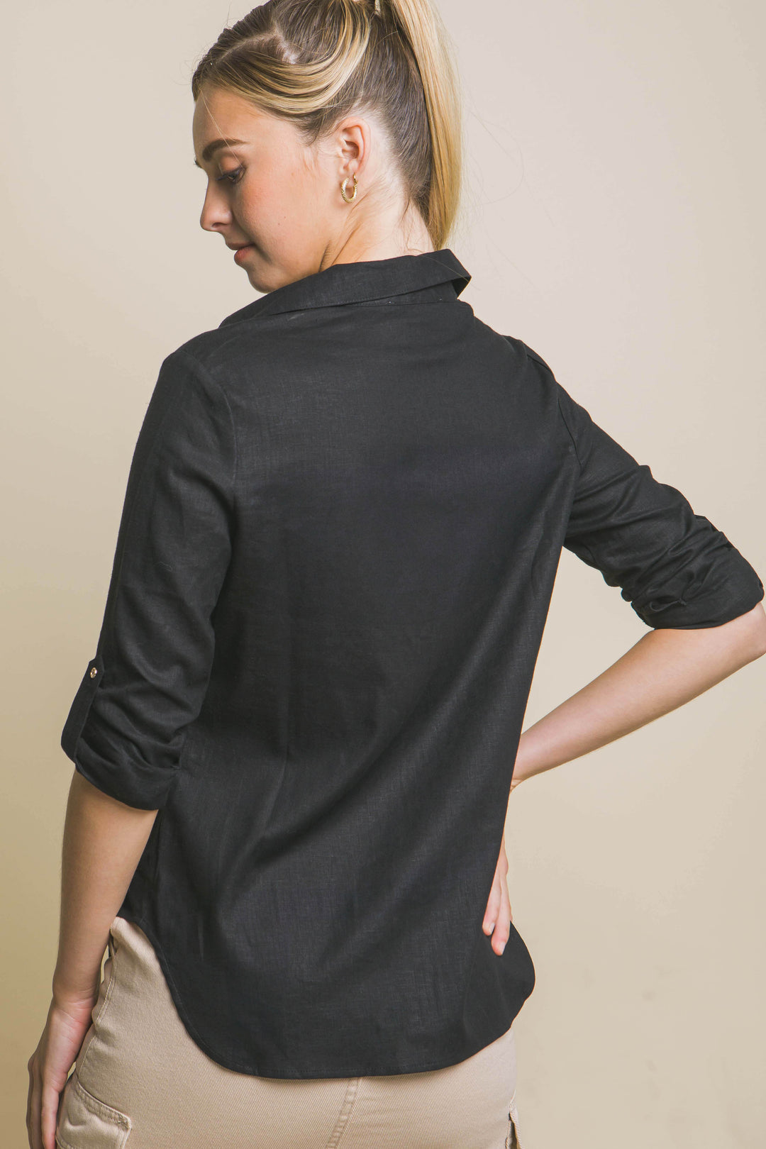 Blusa Casual De Mujer Con Diseño Único