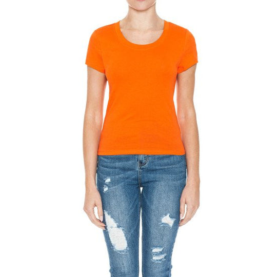 Blusa Tipo Slim Cuello Redondo
