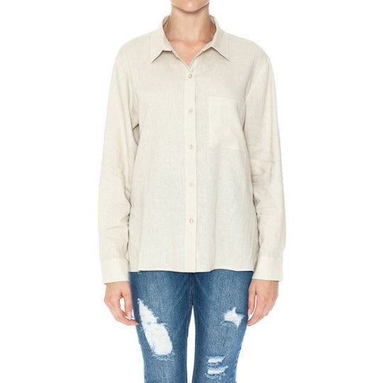 Camisa Manga Larga para Dama