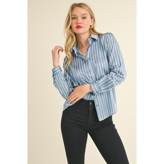 Blusa Manga Larga Para Mujer