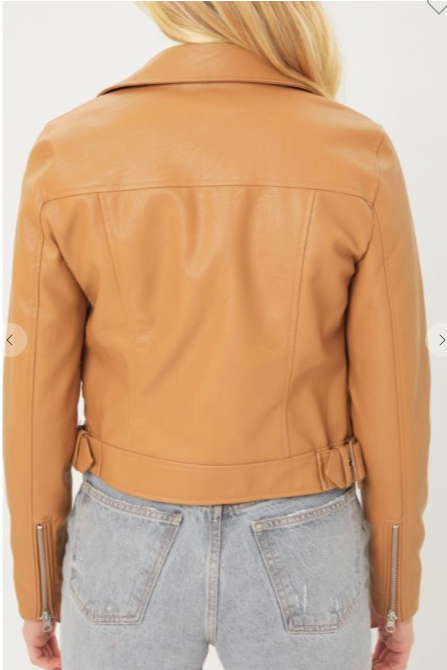 Chaqueta Biker para Mujer - Azucena de Piel Sintética